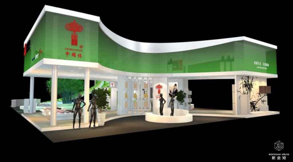 風(fēng)遞竹香仿佛身處竹林中的展臺(tái)設(shè)計(jì) 風(fēng)遞竹香仿佛身處竹林中的展臺(tái)設(shè)計(jì)